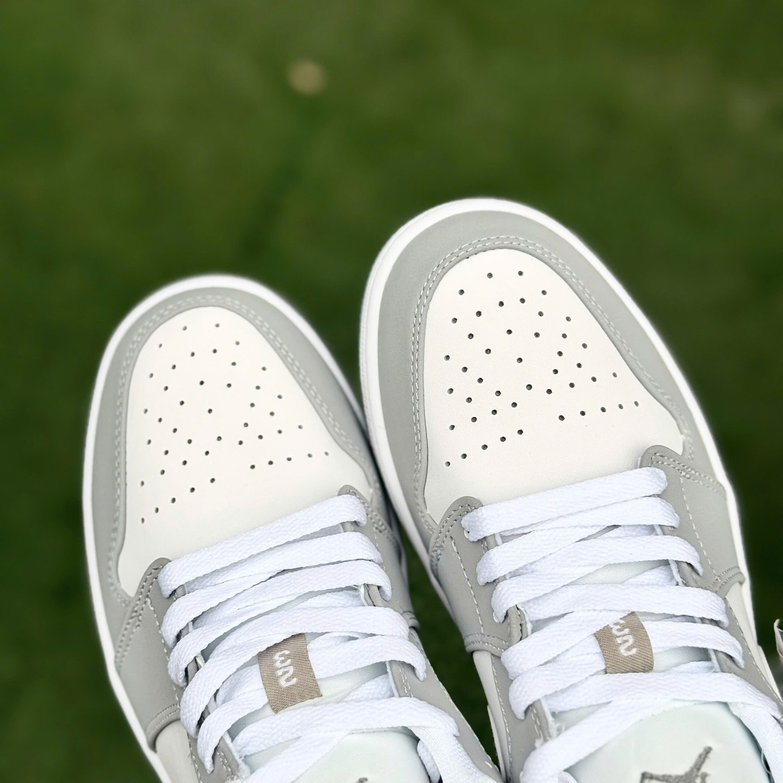JD 1 LOW WOLF GREY - Ảnh 4
