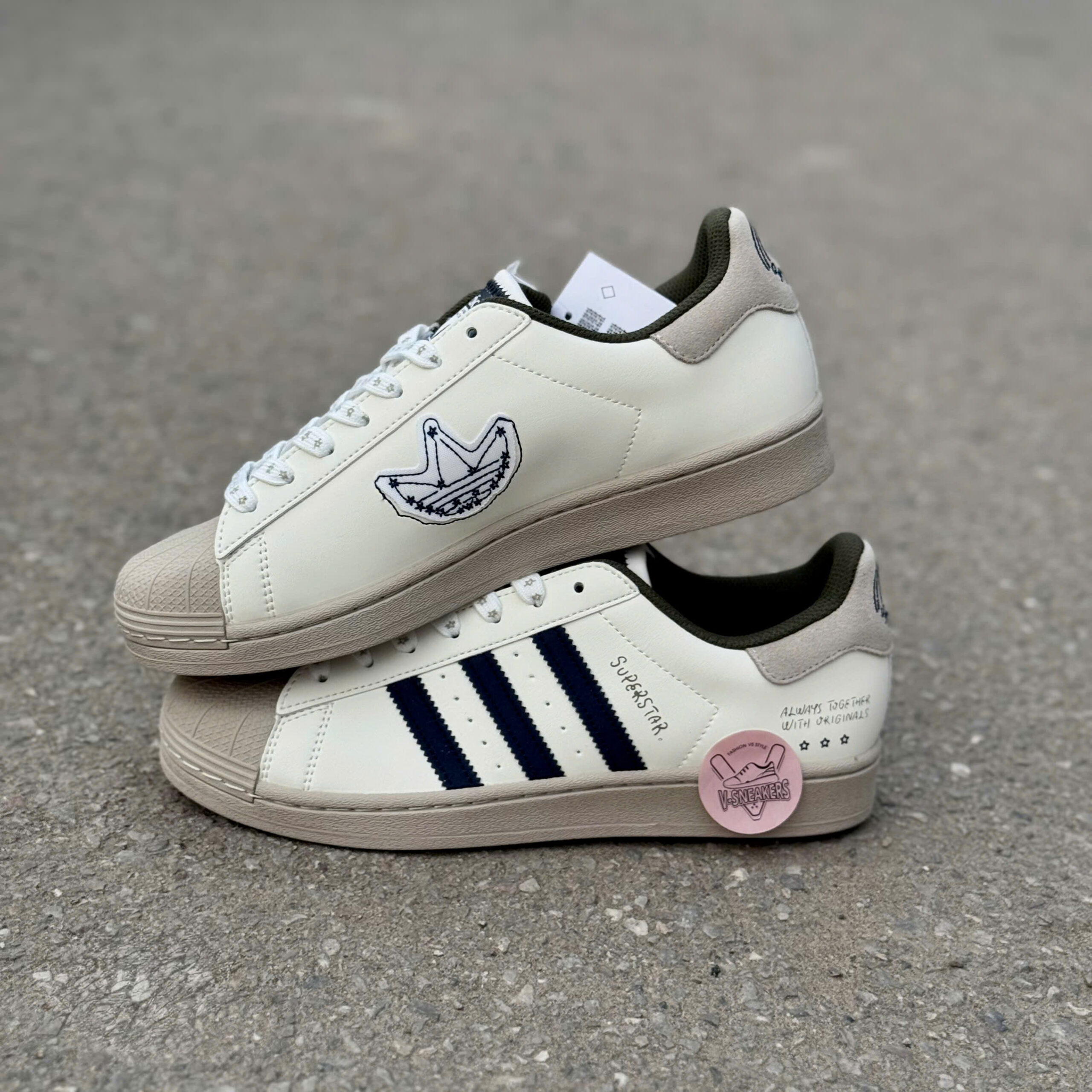 Adidas Super Star Yu Nagaba Cream - Ảnh 6