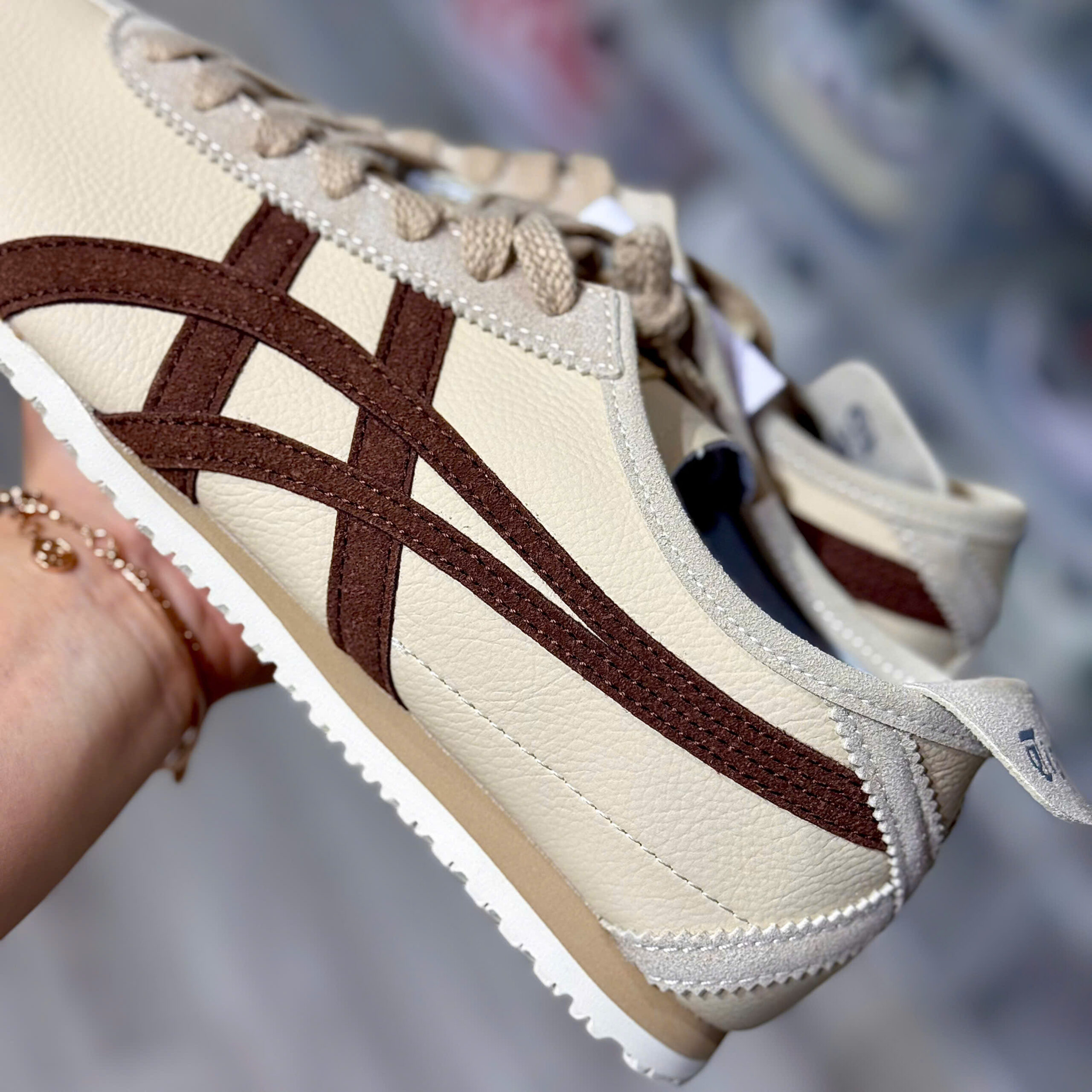 Onitsuka Tiger Nâu - Ảnh 3