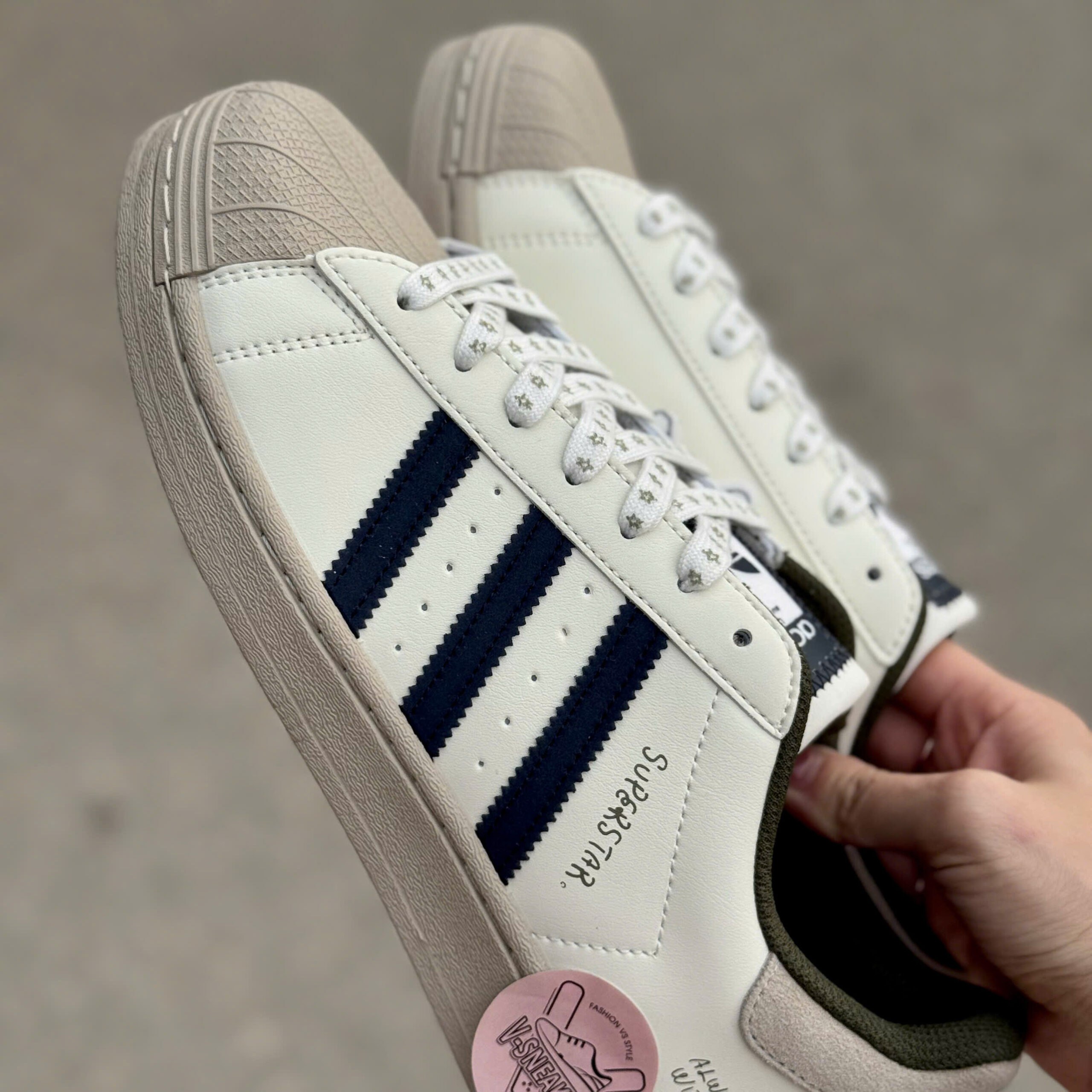 Adidas Super Star Yu Nagaba Cream - Ảnh 7