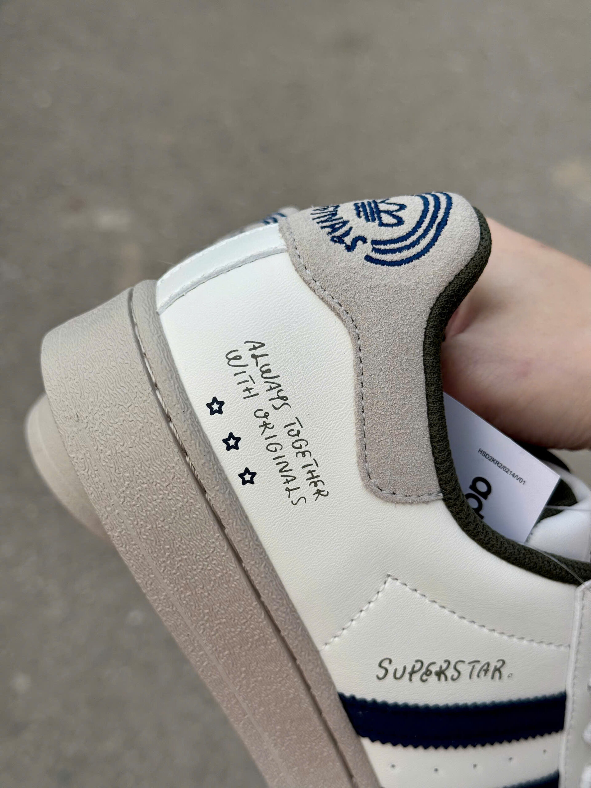 Adidas Super Star Yu Nagaba Cream - Ảnh 5