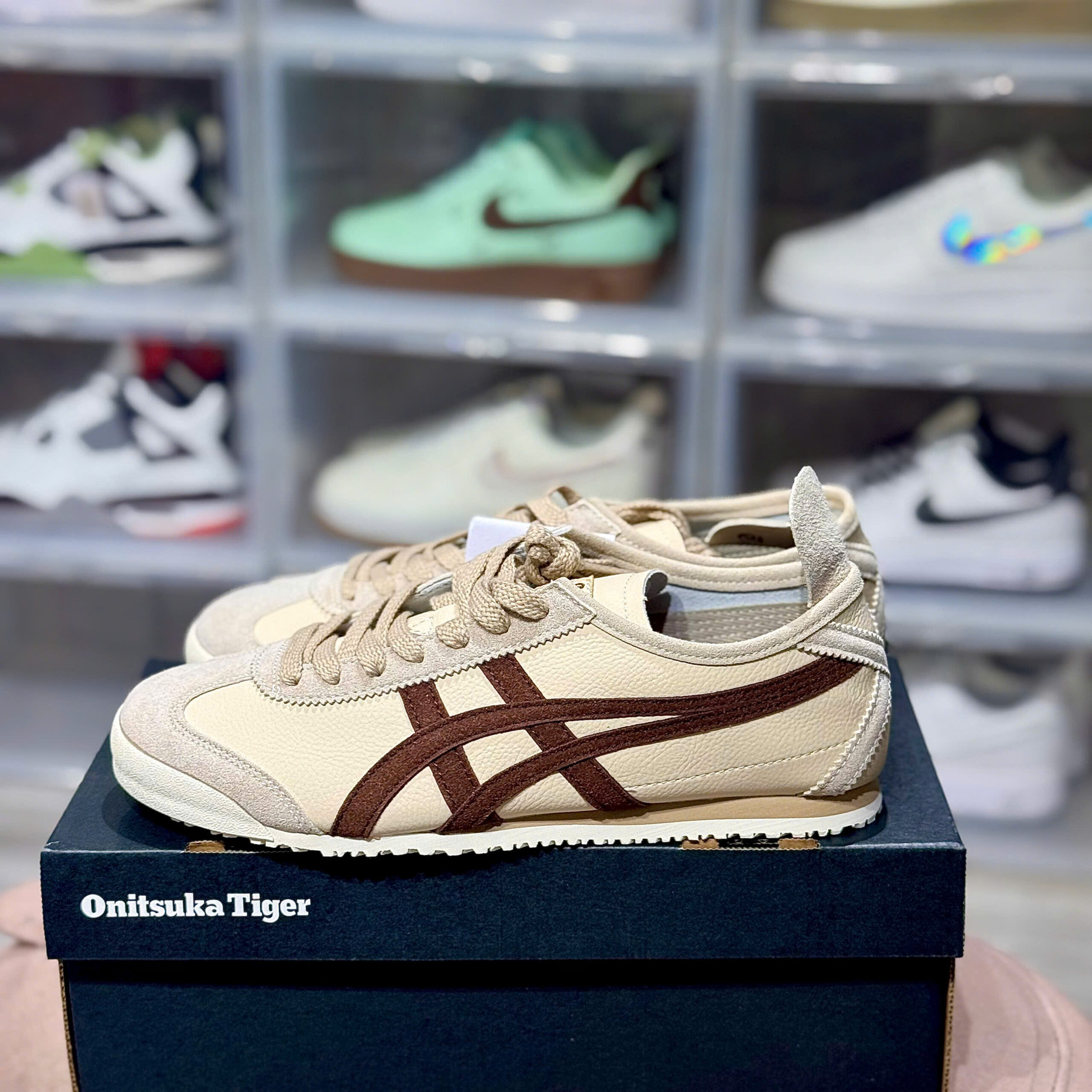 Onitsuka Tiger Nâu - Ảnh 2