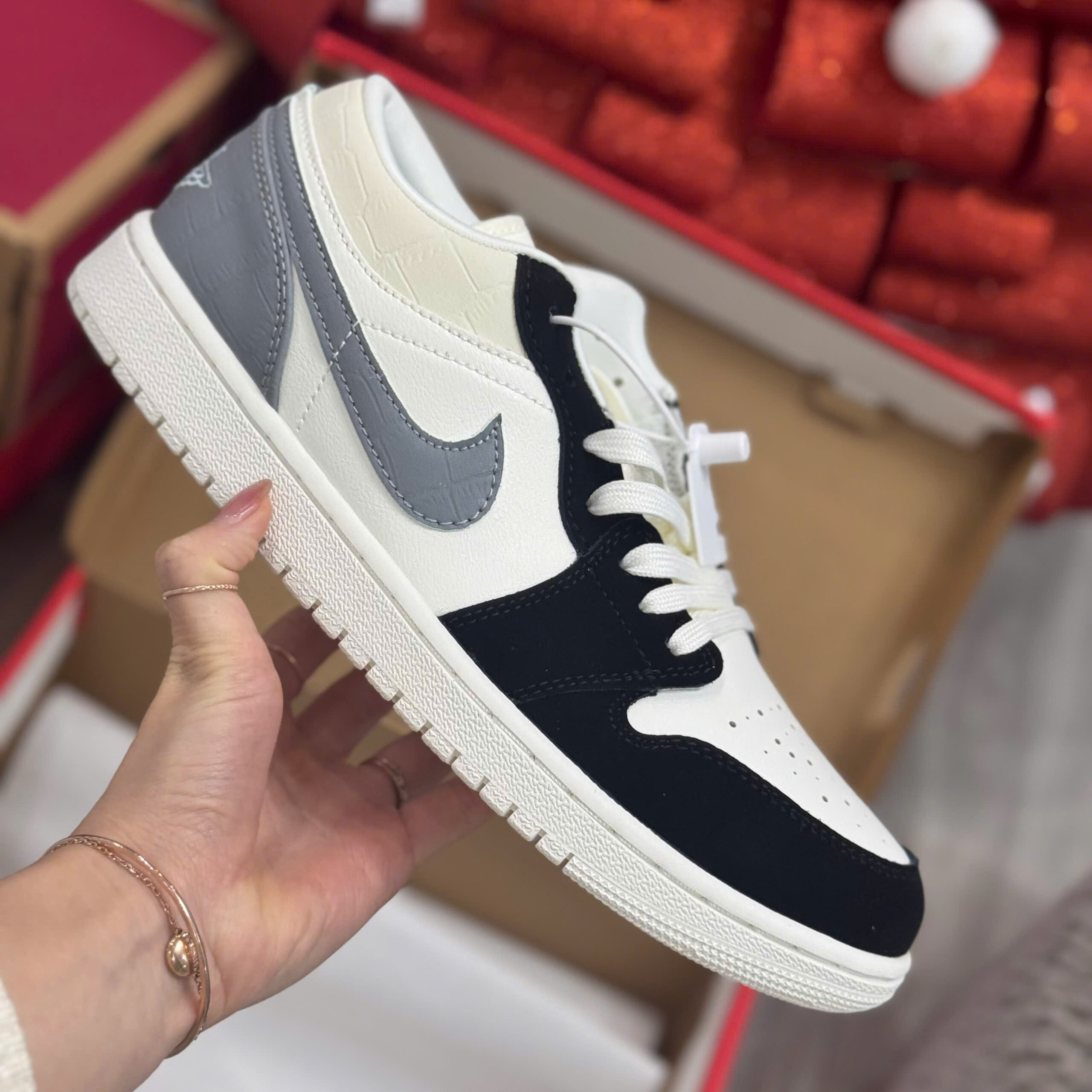 Jordan 1 Low Sail Light Smoke Grey - Ảnh 3