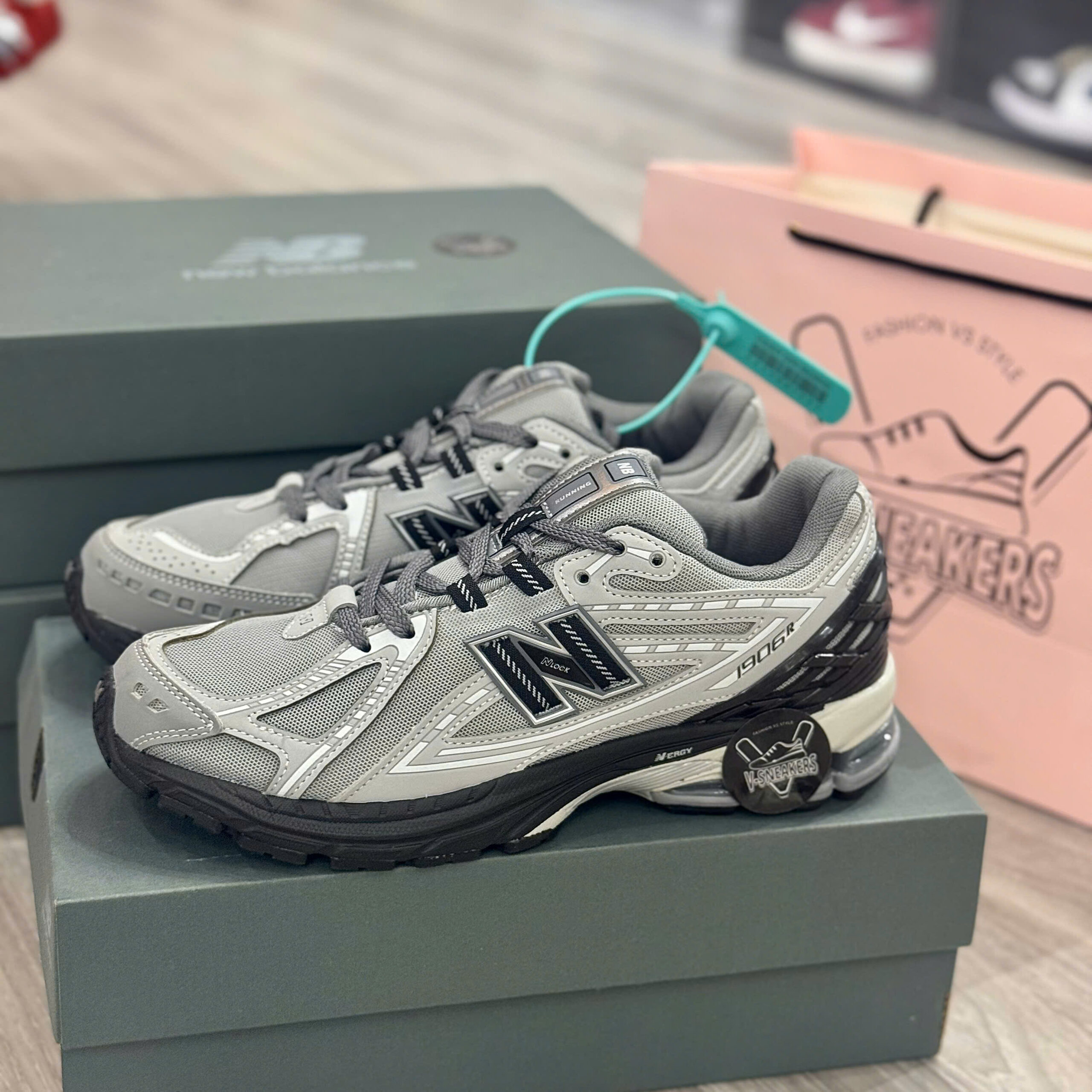NB1906R Xám - Ảnh 4