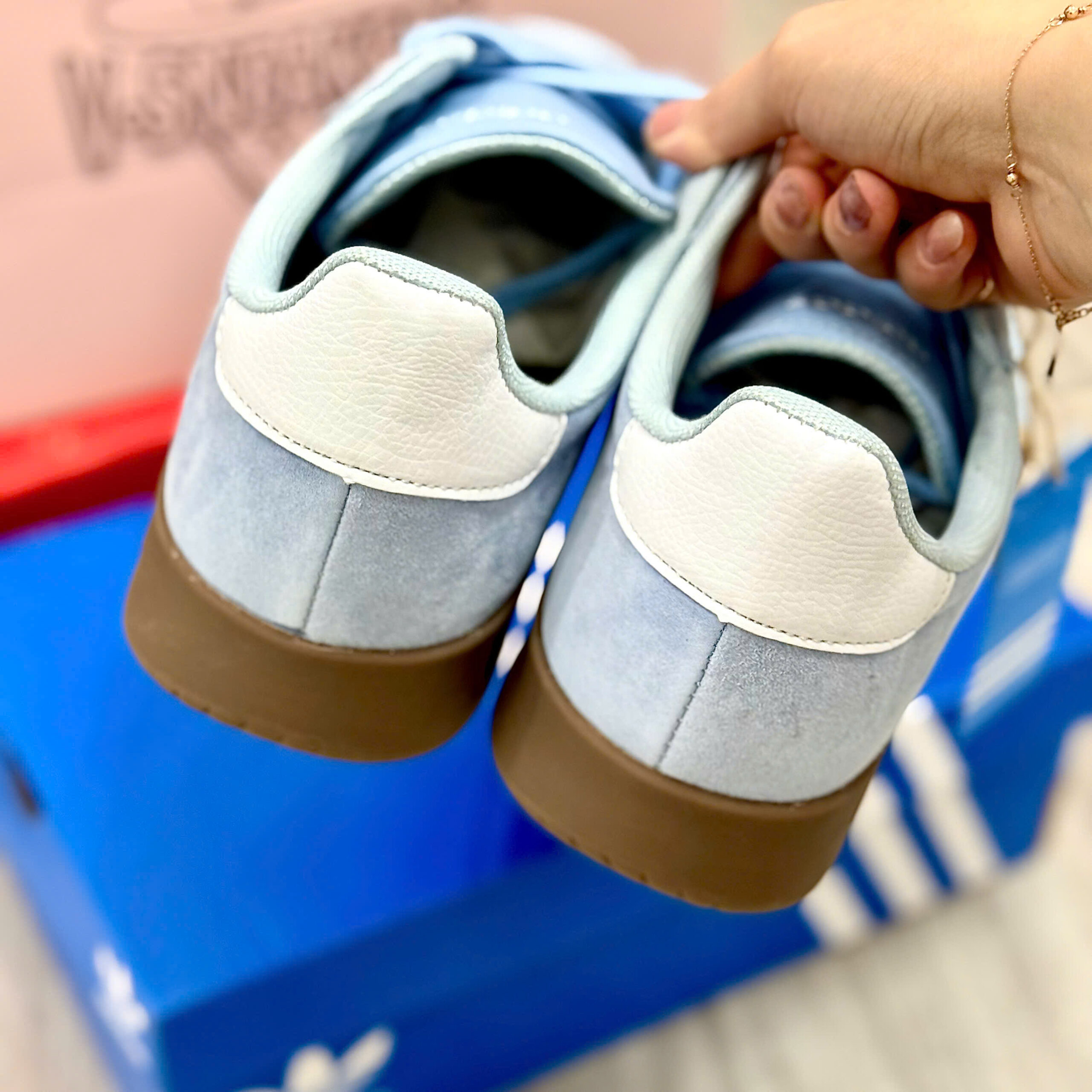 Adidas Barreda Blue - Ảnh 5