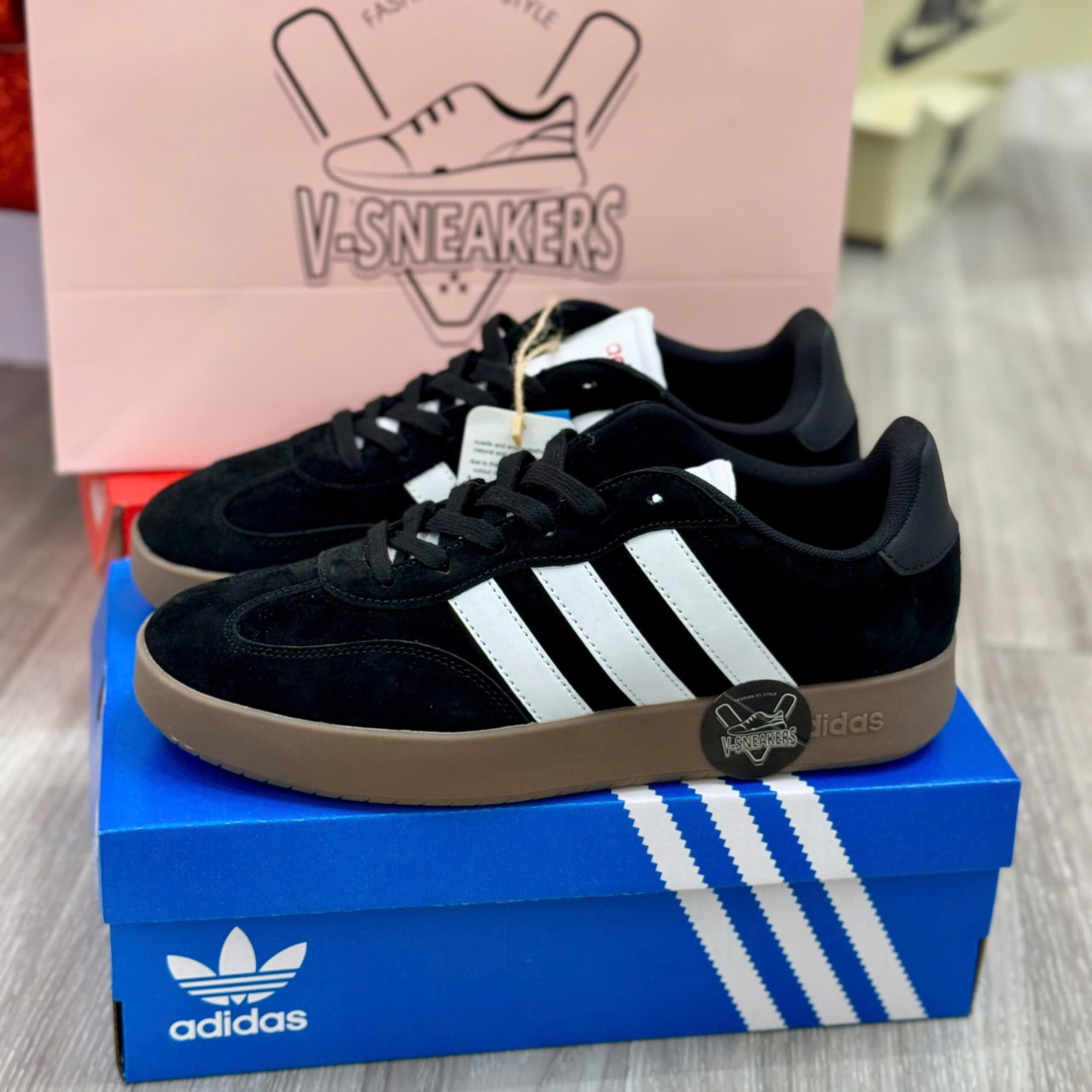 Adidas Barreda Đen - Ảnh 5