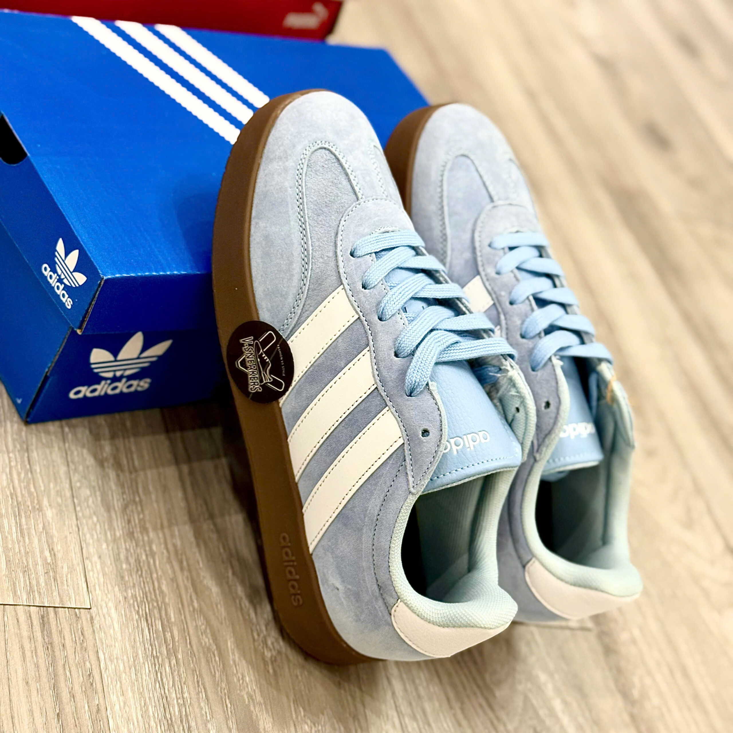 Adidas Barreda Blue - Ảnh 4