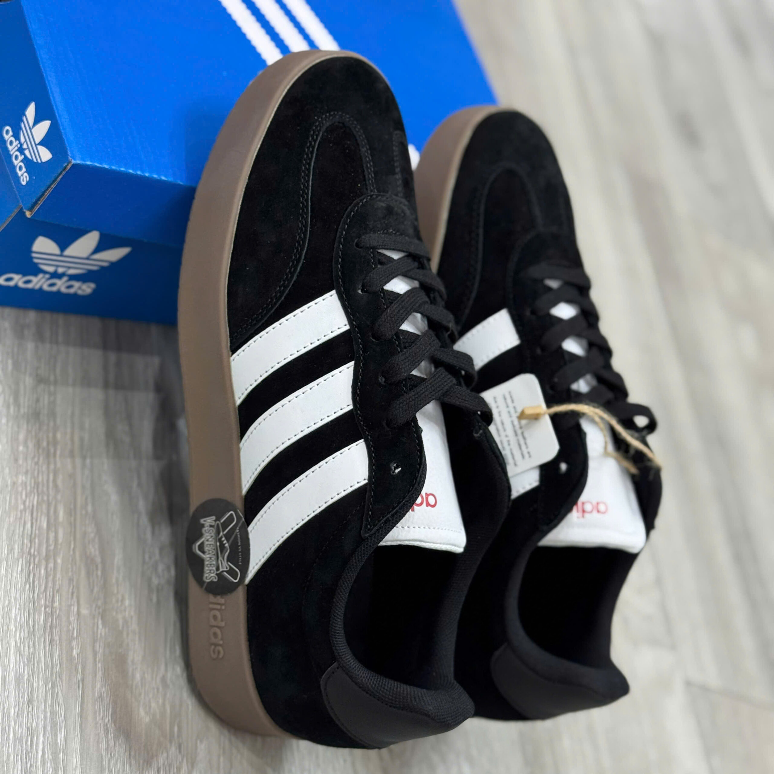 Adidas Barreda Đen - Ảnh 4