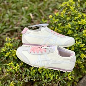 Onitsuka Tiger Trắng Dây Hồng
